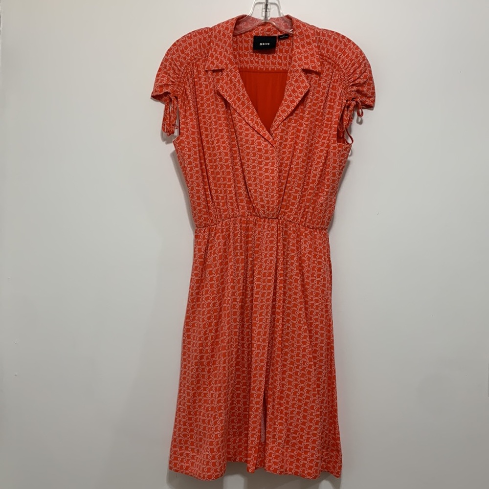 Anthropologie Maeve Coral Dress